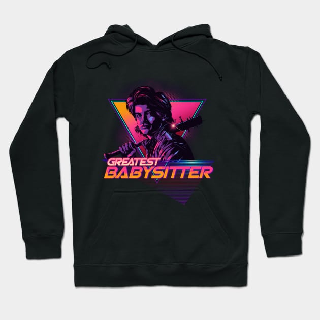 Greatest Babysitter Hoodie by ArtofLariz